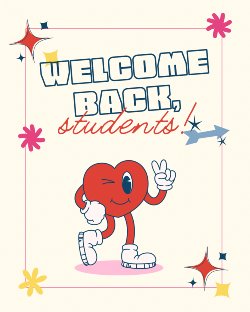 Welcome back, students!